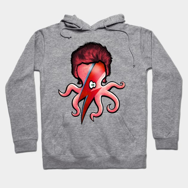 Lovecraft Ziggy Stardust Hoodie by Super Octopus